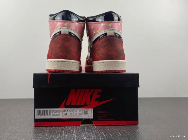 Chep Onekick 1 SPIDER-VERSE THE JORDAN HIGH ACROSS SPIDER-MAN DV1748-601 OG 0813